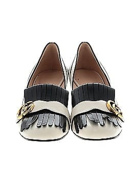 Gucci Leather GG Marmont Zebra Heels (view 2)