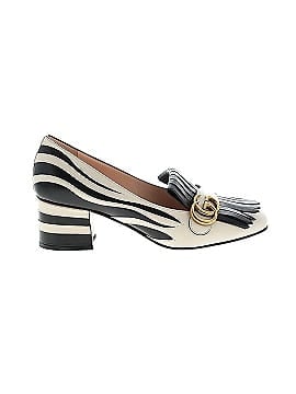 Gucci Leather GG Marmont Zebra Heels (view 1)