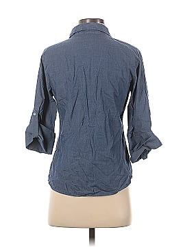 Ellen Tracy Long Sleeve Button-Down Shirt (view 2)
