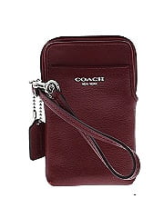 Coach Leather Wristlet