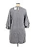 BeachLunchLounge 100% Lyocell Houndstooth Gray Casual Dress Size XL - photo 2