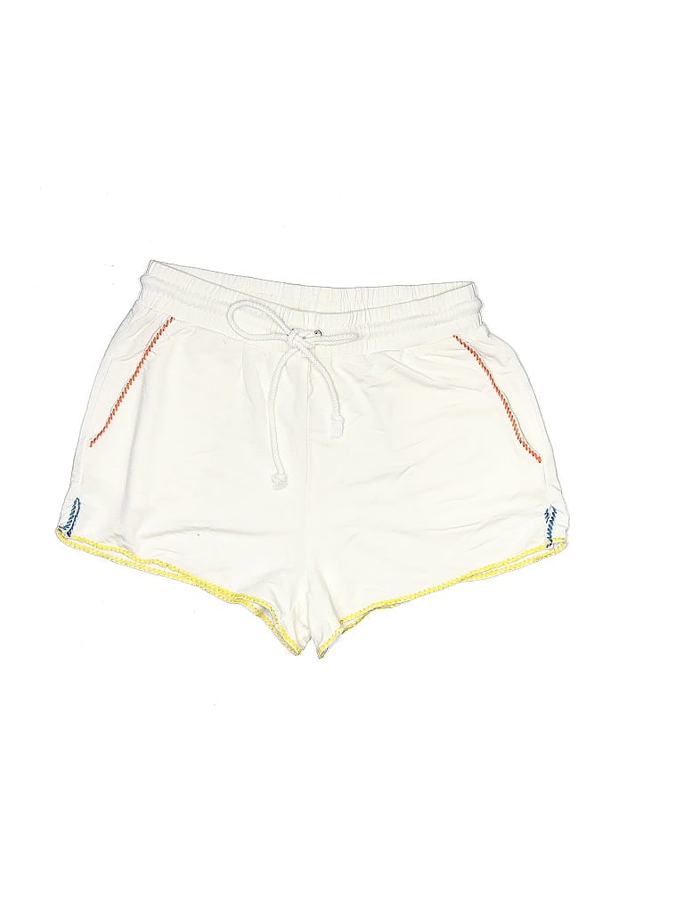 Honey Punch Color Block White Shorts Size S - photo 1