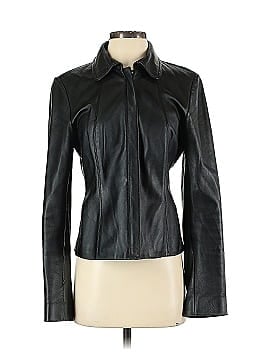 DKNY Leather Jacket (view 1)