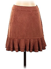 Dress Forum Faux Leather Skirt