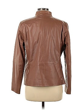 Pure Collection Leather Jacket (view 2)