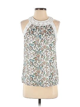 Pale Sky Sleeveless Blouse (view 1)