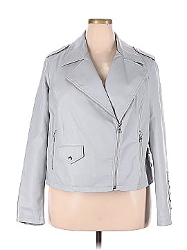 Lane Bryant Faux Leather Jacket (view 1)