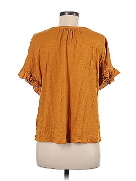 Pilcro by Anthropologie Short Sleeve Blouse (view 2)