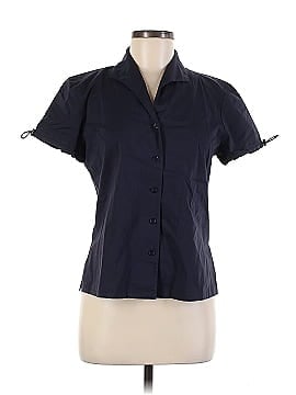 Dana Buchman Short Sleeve Button-Down Shirt (view 1)