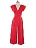 The Fifth Label 100% Cotton Solid Hearts Red Jumpsuit Size M - photo 1