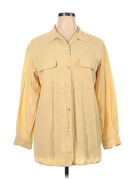 Chrysantheme Long Sleeve Button-Down Shirt (view 1)