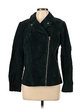 Isaac Mizrahi LIVE! Faux Leather Jacket (view 1)