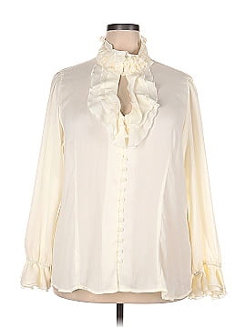 Icon Collection by Lane Bryant Long Sleeve Blouse (view 1)