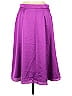 Ann Taylor 100% Polyester Purple Casual Skirt Size 8 (Petite) - photo 2