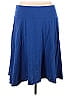 Sahalie 100% Cotton Print Blue Casual Skirt Size 3X (Plus) - photo 2