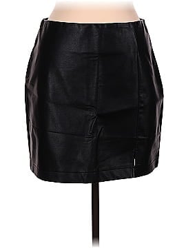 Gilli Faux Leather Skirt (view 1)