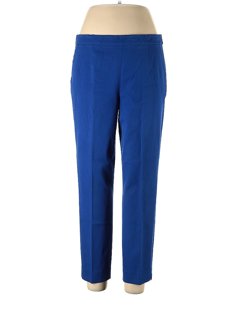 J.Crew Solid Blue Dress Pants Size 12 - 77% off | ThredUp