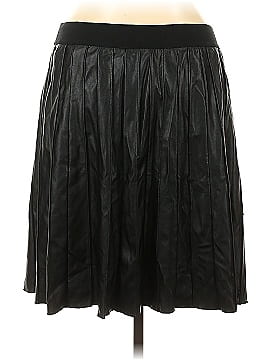 Alfani Faux Leather Skirt (view 2)