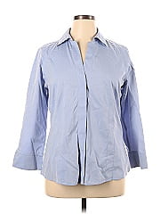 Foxcroft 3/4 Sleeve Button Down Shirt