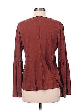 Style&Co Faux Leather Top (view 2)