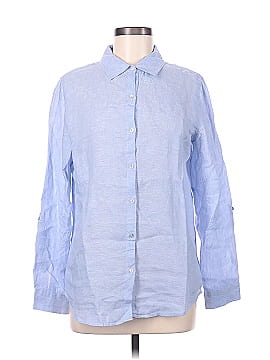 Tahari Long Sleeve Button-Down Shirt (view 1)
