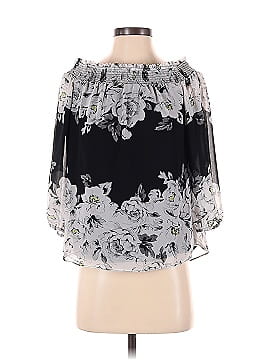 White House Black Market 3/4 Sleeve Blouse (view 1)