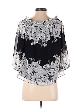 White House Black Market 3/4 Sleeve Blouse (view 2)