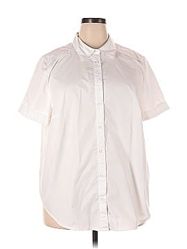 Roaman's Short Sleeve Button-Down Shirt (view 1)