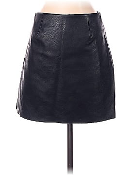 Dee Elly Faux Leather Skirt (view 2)