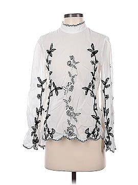 Not So Serious by Pallavi Mohan Long Sleeve Blouse (view 1)