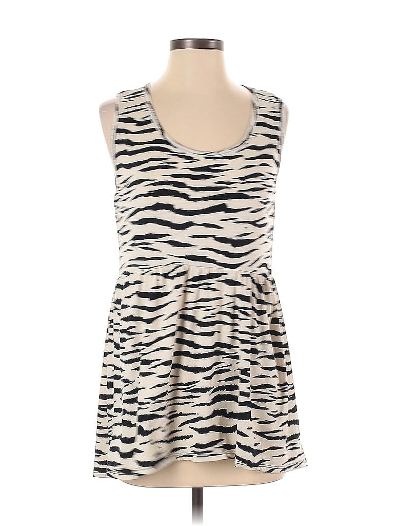 Pre-owned Assorted Brands Sleeveless Blouse In White