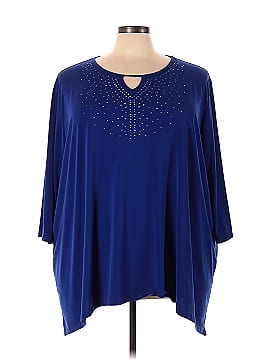 Catherines 3/4 Sleeve Blouse (view 1)