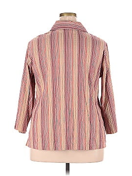 First Issue by Liz Claiborne 3/4 Sleeve Button-Down Shirt (view 2)