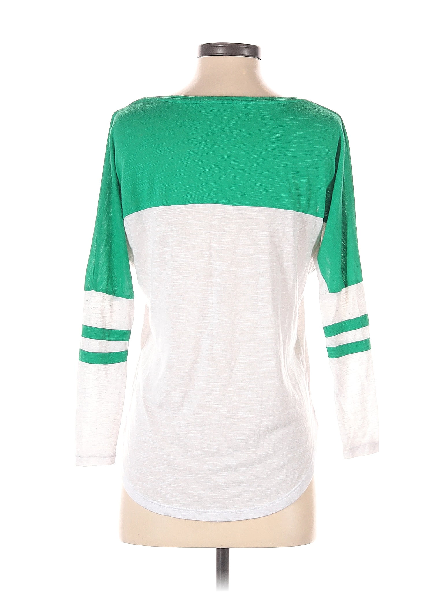 Cotton On 100% Cotton Green Long Sleeve T-Shirt Size XS - 36