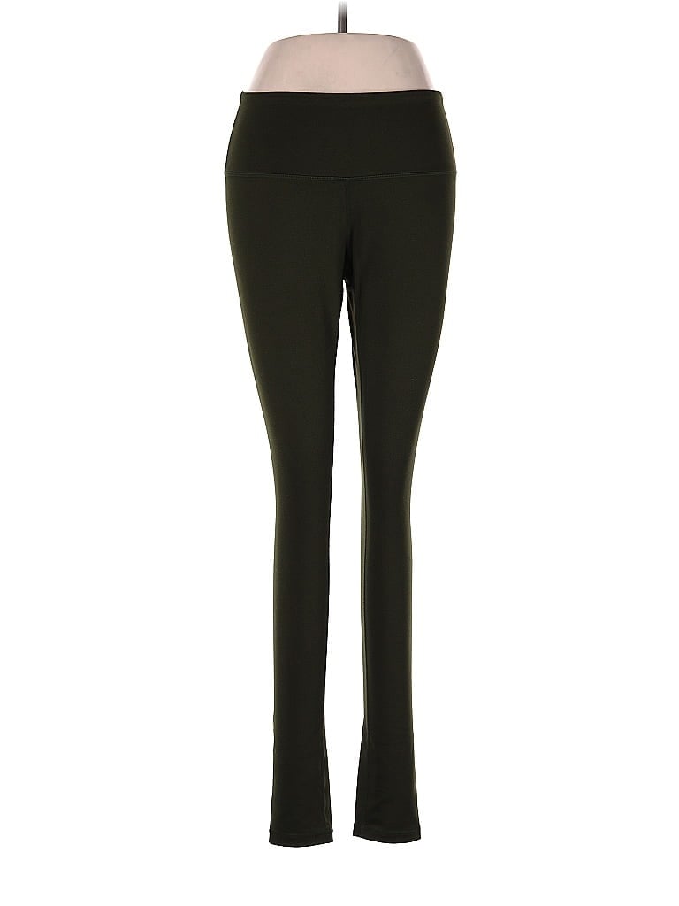 Pre-owned Z By Zella Casual Pants In Green