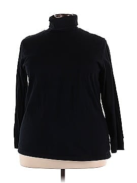 Woman Within Long Sleeve Turtleneck (view 1)