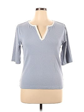 Maeve by Anthropologie 3/4 Sleeve Henley (view 1)
