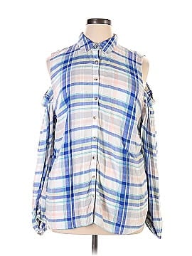 Maurices Sleeveless Button-Down Shirt (view 1)