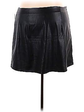 Old Navy Faux Leather Skirt (view 2)