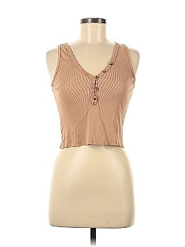 Gilded Intent Sleeveless Henley (view 1)