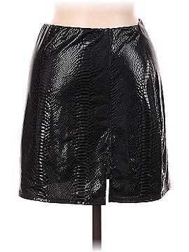 Windsor Faux Leather Skirt (view 1)