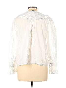 Who What Wear Long Sleeve Button-Down Shirt (view 2)