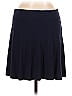 Ann Taylor LOFT Solid Blue Casual Skirt Size M - photo 2
