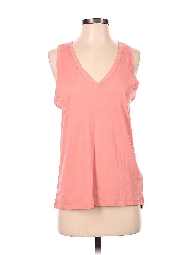Madewell 100% Cotton Pink Tank Top Size S - photo 1