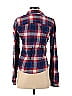 Abercrombie & Fitch 100% Cotton Plaid Red Long Sleeve Button-Down Shirt Size S - photo 2