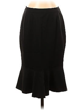 Yves Saint Laurent Rive Gauche Wool Skirt (view 1)