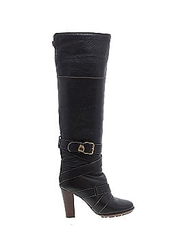 Chloé Leather Moto Boots (view 1)