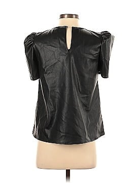THML Faux Leather Top (view 2)