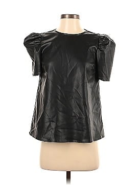 THML Faux Leather Top (view 1)