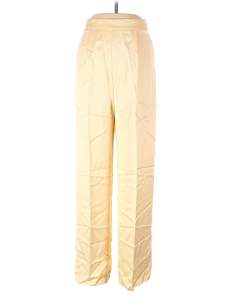 ASOS 100% Viscose Yellow Dress Pants 36 Waist - photo 1